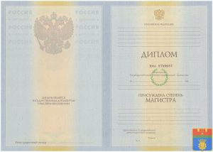 Диплом магистра 2009-2011 год