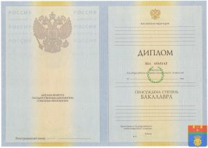 Диплом бакалавра 2009-2011 год